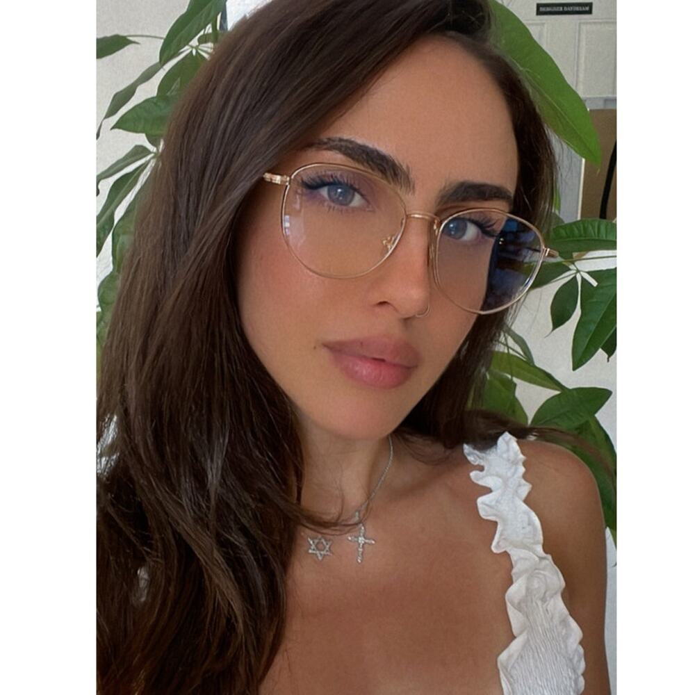 NEW Tom Ford FT5749-B Bluelight Frames in Rose Goldd